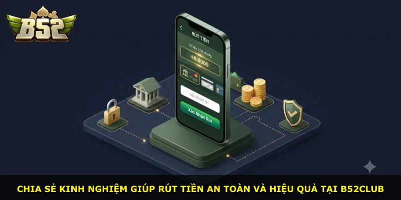 Chia sẻ kinh nghiệm giúp rút tiền an toàn và hiệu quả tại B52Club