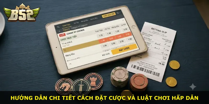 Hướng dẫn chi tiết cách đặt cược và luật chơi hấp dẫn