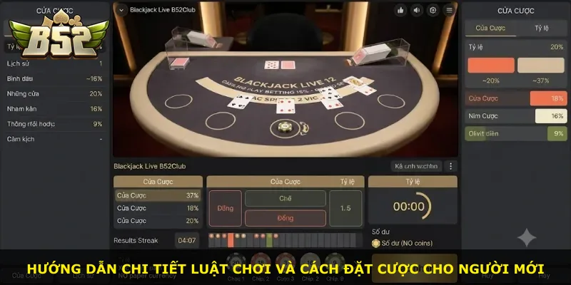 Hướng dẫn chi tiết luật chơi và cách đặt cược cho người mới