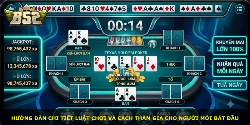 Hướng dẫn chi tiết luật chơi và cách tham gia cho người mới bắt đầu