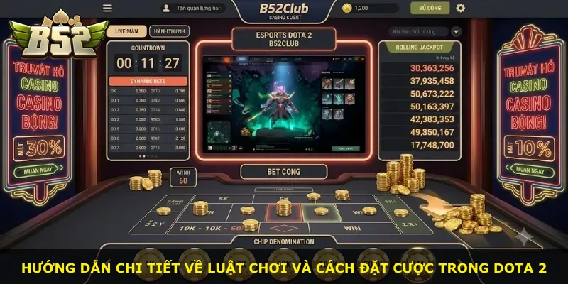 Hướng dẫn chi tiết về luật chơi và cách đặt cược trong Dota 2