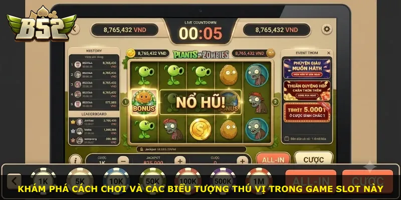 Khám phá cách chơi và các biểu tượng thú vị trong game slot này