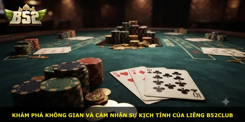 Khám phá không gian và cảm nhận sự kịch tính của Liêng B52Club