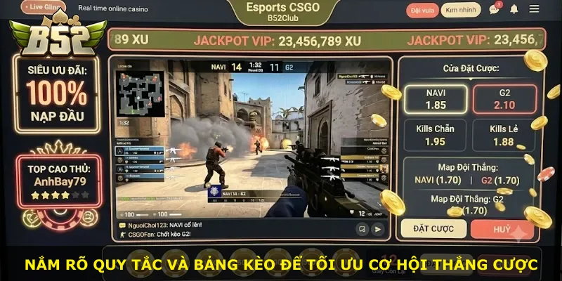 Nắm rõ quy tắc và bảng kèo để tối ưu cơ hội thắng cược