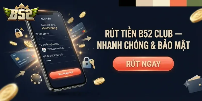 Rút Tiền B52Club An Toàn, Nhận Tiền Nhanh Chóng Chỉ Trong Vài Bước Đơn Giản