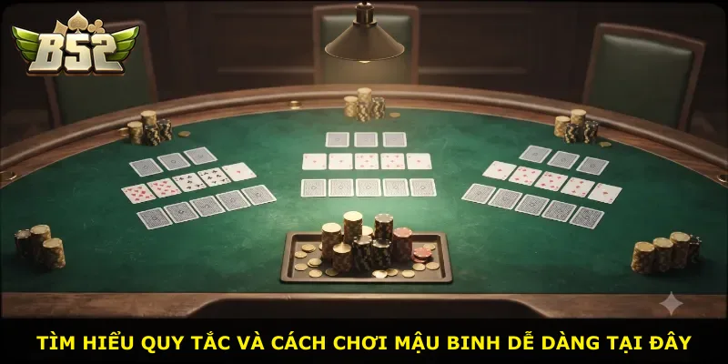 Tìm hiểu quy tắc và cách chơi Mậu Binh dễ dàng tại đây