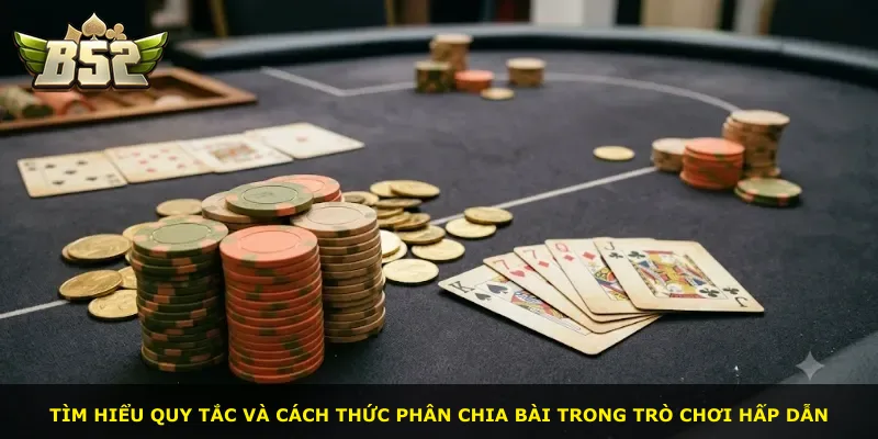 Tìm hiểu quy tắc và cách thức phân chia bài trong trò chơi hấp dẫn